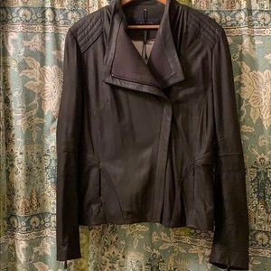 Leather Moto Jacket